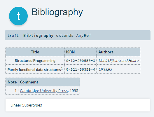 Example Table 2